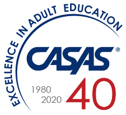 CASAS 40 Years Logo