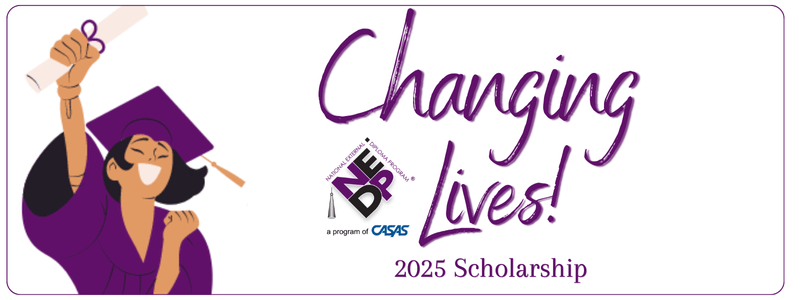 NEDP 2025 Scholarship Banner 