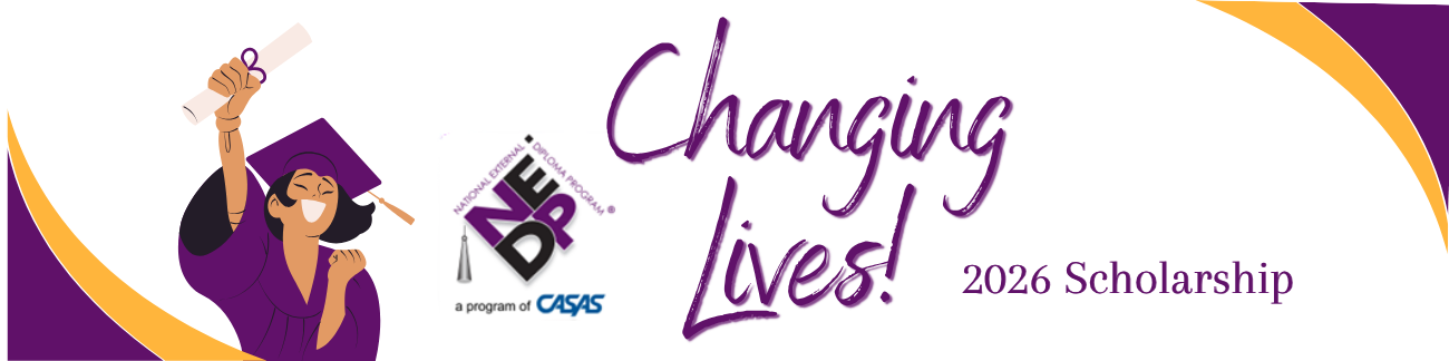 2026 NEDP Scholarship banner