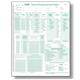 General Purpose Answer Sheets - Option 1 (set of 100; dark green)