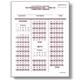 Large Print Answer Sheet Employability (ECS) Appraisal Form 130 (set of 25; not self-scoring)