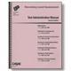 Secondary Level Assessment Test Administration Manual